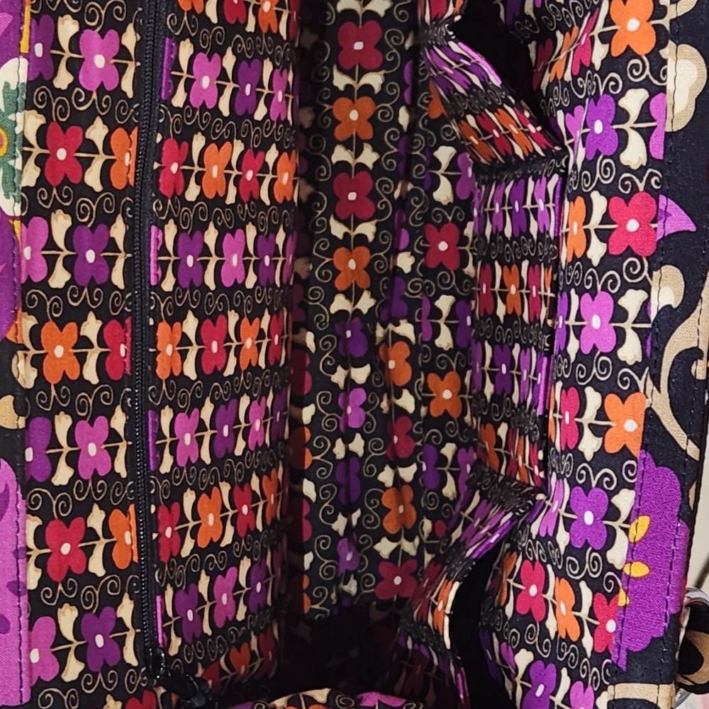 Vera Bradley Multicolor Floral Shoulder Bag - Picture 4 of 4